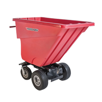 Motorized Tilt Truck, 13,5 pi³ Capacity, 45" H x 27" W x 68" D Trail Hammer and Bolt