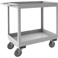 Chariot avec tablettes de calibre industriel, 2 Tiers, 16" la x 34" h x 36-7/16" p, Capacit&eacute; 600 lb Trail Hammer and Bolt