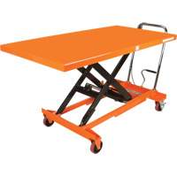 Hydraulic Scissor Lift Table, 63" L x 31-1/2" W, Steel, 1100 lbs. Capacity Trail Hammer and Bolt