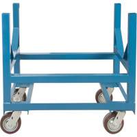 Chariot &agrave; berceaux pour tuyaux et barres, 24" lo x 24" la x 34" h, Capacit&eacute; de 2500 lb, Roue Polyur&eacute;thane Trail Hammer and Bolt