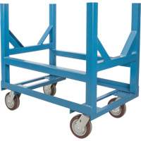 Chariot &agrave; berceaux pour tuyaux et barres, 24" lo x 24" la x 34" h, Capacit&eacute; de 2500 lb, Roue Polyur&eacute;thane Trail Hammer and Bolt