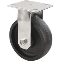 Roulette Emaxx RollX, Fixe, 4" (101,6 mm), Nylon, 1200 lb (544,3 kg) Trail Hammer and Bolt