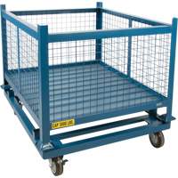 Socle roulant pour contenant empilables, 48,5" la x 40-1/2" p x 10" h, Capacit&eacute; de 3000 lb Trail Hammer and Bolt