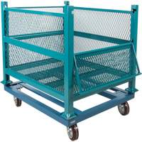 Socle roulant pour contenant ouvert en maille, 40,5" la x 34-1/2" p x 10" h, Capacit&eacute; de 3000 lb Trail Hammer and Bolt