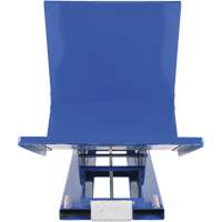 Open Sided Hopper, Steel, 1 cu.yd., Blue Trail Hammer and Bolt