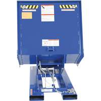 Open Sided Hopper, Steel, 1 cu.yd., Blue Trail Hammer and Bolt