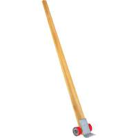 Leviers sur socles roulants en bois