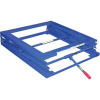 Support de palette ajustable, 42-1/2" lo x 40" la, Capacit&eacute; 5000 lb Trail Hammer and Bolt