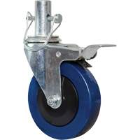 Mini 4" Caster with Locking Pin Trail Hammer and Bolt