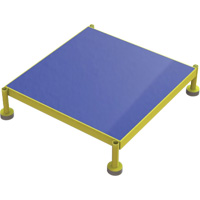 Plateforme de travail en une &eacute;tape &agrave; hauteur r&eacute;glable, 24" la x 24" pr, Capacit&eacute; de 800 lb, Enti&egrave;rement soud&eacute; Trail Hammer and Bolt