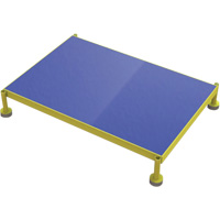 Plateforme de travail en une &eacute;tape &agrave; hauteur r&eacute;glable, 24" la x 36" pr, Capacit&eacute; de 800 lb, Enti&egrave;rement soud&eacute; Trail Hammer and Bolt