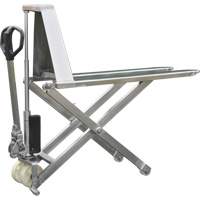 Chariot &eacute;l&eacute;vateur &agrave; ciseaux Eco, 45" lo x 21" la, Acier inoxydable, Capacit&eacute; de 2200 lb Trail Hammer and Bolt