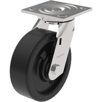 21 Series Medium-Duty Caster, Swivel, 6" (152.4 mm), Phenolic, 1200 lbs. (544.3 kg.) Trail Hammer and Bolt
