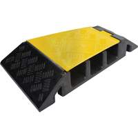 Protecteur de c&acirc;ble tourne-&agrave;-droite robuste Powerhouse, 3 canaux, 12" lo x 19,75" la x 3" h Trail Hammer and Bolt