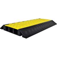 Protecteur de c&acirc;ble droit robuste Powerhouse, 3 canaux, 36" lo x 19,75" la x 3" h Trail Hammer and Bolt