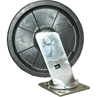 Roulette pivotante pour chariot &agrave; plateforme Trail Hammer and Bolt