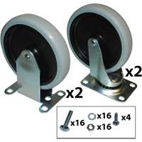 Ensemble de roulettes pour chariot utilitaire Trail Hammer and Bolt