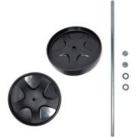 Trousse de roues et axe pour chariot de nettoyage Trail Hammer and Bolt