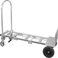 Convertible Hand Truck, Aluminum, 800 lbs. Capacity Trail Hammer and Bolt