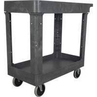 Chariot utilitaire pour l'entretien, 2 tiers, 16-1/2" x 32-1/2" x 34-1/2", Capacit&eacute; 550 lb Trail Hammer and Bolt
