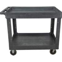 Chariot utilitaire pour l'entretien, 2 tiers, 24-5/8" x 32-1/2" x 40", Capacit&eacute; 550 lb Trail Hammer and Bolt