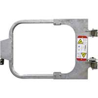 EdgeHalt&reg; Ladder Safety Gate, 20-7/8" H x 30"- 40" W Trail Hammer and Bolt