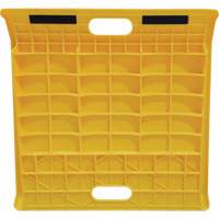 Rampe de trottoir portable en poly pour diable, Capacit&eacute; de 1000 lb, 27" la x 27" lo Trail Hammer and Bolt