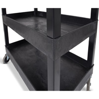 R&acirc;telier mobile, 3 tiers, 35-1/4" x 36-1/4" x 18", Capacit&eacute; 300 lb Trail Hammer and Bolt