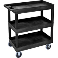 R&acirc;telier mobile, 3 tiers, 35-1/4" x 37-1/4" x 18", Capacit&eacute; 375 lb Trail Hammer and Bolt