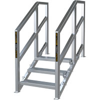 Escalier Smartstairs t&eacute;lescopique &agrave; 3-5 marches en aluminium Trail Hammer and Bolt