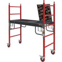 Buildman Baker Drywall Scaffold, 31" D x 6' H Trail Hammer and Bolt