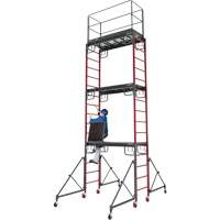 Buildman Baker Drywall Scaffold, 31" D x 6' H Trail Hammer and Bolt