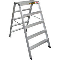Portable Work-Stand Saw Horse, Aluminum Frame, 12-1/4" D x 56" H Trail Hammer and Bolt