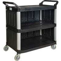 Chariot utilitaire, 3 tiers, 19-3/4" x 37-1/2" x 40-1/4", Capacit&eacute; 250 lb Trail Hammer and Bolt