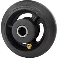 Roue en caoutchouc moul&eacute;, 4" (102 mm) dia. x 1-1/2" (38 mm) la, Capacit&eacute; de 350 lb (158 kg) Trail Hammer and Bolt
