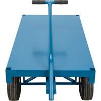 Chariot de ramassage &agrave; plateforme pour l'ext&eacute;rieur, 24" la x 48" la x Capacit&eacute; 1000 lb Trail Hammer and Bolt