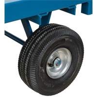 Chariot de ramassage &agrave; plateforme pour l'ext&eacute;rieur, 24" la x 48" la x Capacit&eacute; 1000 lb Trail Hammer and Bolt