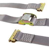 Tendeur d'arrimage utilitaire robuste, Boucle &agrave; came, 2" la x 16' lo, Charge d'utilisation 835 lb (379 kg) Trail Hammer and Bolt