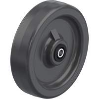 Roues ph&eacute;noliques pleines noires Trail Hammer and Bolt