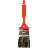 Go Paint Brush, Natural Bristles, Plastic Handle, 1" Width Trail Hammer and Bolt