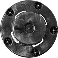 Chariot &agrave; visser Brute, Poly&eacute;thyl&egrave;ne, Noir, Convient aux contenants 20 - 55 US gal. Trail Hammer and Bolt