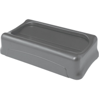 Slim Jim&reg; Top, Swing Lid, Plastic, Fits Container Size: 22" x 11" Trail Hammer and Bolt