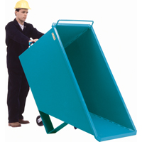Tilt Truck, Steel, 1 cu. yd., 2000 lbs. Load Capacity Trail Hammer and Bolt