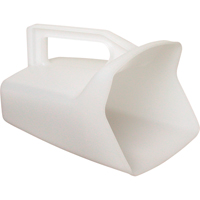 Scoop, Plastic, White, 64 oz. Trail Hammer and Bolt