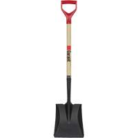 Pelle carr&eacute;e, Bois, Lame Acier durci, Manche en Prise en D, Longueur 43-1/2" Trail Hammer and Bolt