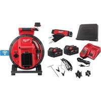 M18 100 Flexible Modular Pipeline Inspection System, 25 mm (1") Camera Head Trail Hammer and Bolt