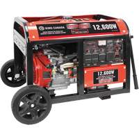 G&eacute;n&eacute;ratrice &agrave; essence &agrave; d&eacute;marreur &eacute;lectrique, 12600 W de surtension, 9000 W nominale, 120 V/240 V, R&eacute;servoir de 31 L Trail Hammer and Bolt