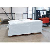 B&acirc;che isol&eacute;e, Poly&eacute;thyl&egrave;ne, Blanc, 20' x 12' x 8 mils Trail Hammer and Bolt