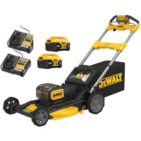 Trousse tondeuse &agrave; gazon sans balais sans fil 21 po XR 2X20V MAX*, Pouss&eacute;e automatique, &agrave; pile, Largeur de coupe 21" Trail Hammer and Bolt