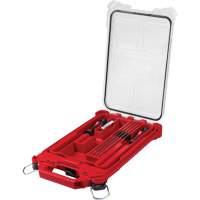 9-Piece Saw Chain Sharpening Set with PACKOUT Low-Profile Compact Organizer, 6 Pcs Trail Hammer and Bolt